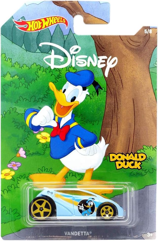 hot wheels donald duck