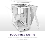 NZXT H6 Flow RGB Compact Dual-Chamber Mid-Tower Case with 3x120mm RGB Fans view 7
