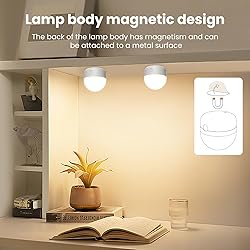 SCOPOW Rechargeable Light Bulbs with Remote Control