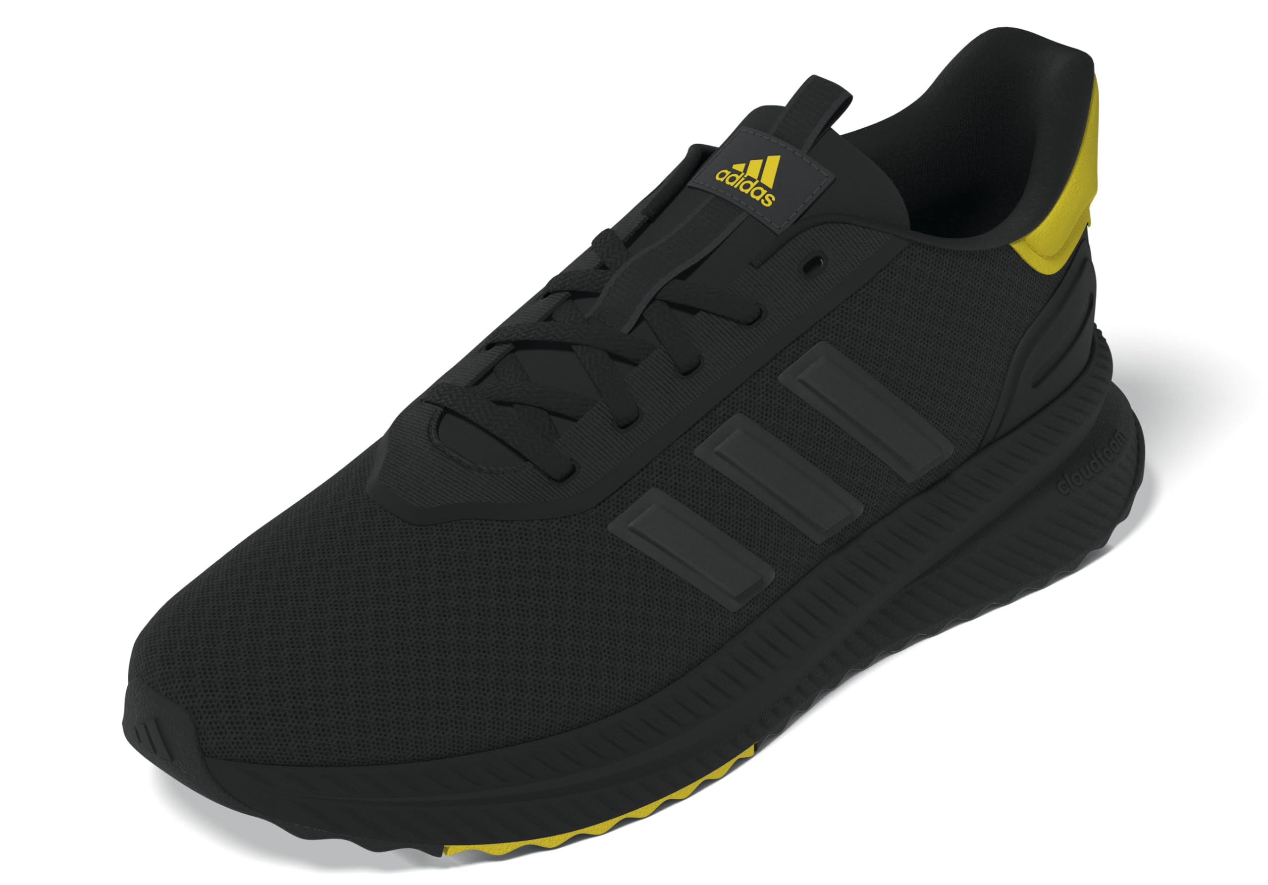 Photo 1 of adidas Men's X_PLR Path Sneaker, Black/Carbon/Yellow, 9