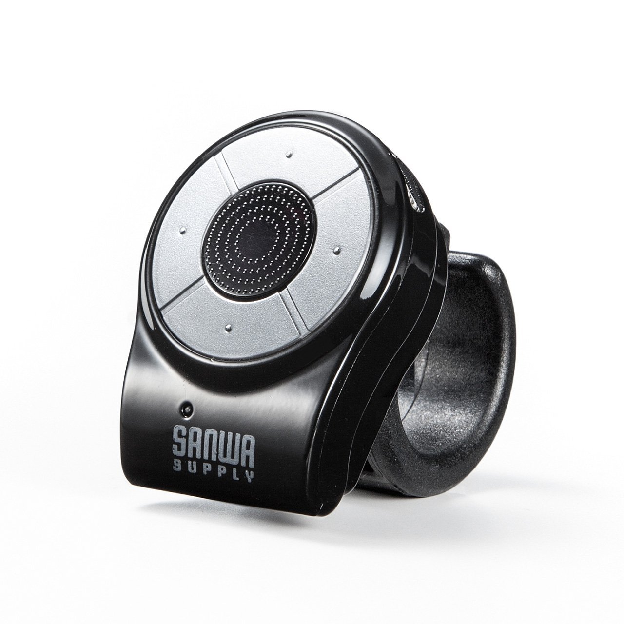 サンワダイレクト リングマウス2 指輪マウス 5ボタン ボタン割り付け プレゼンテーション カウント切替 充電式 400-MA077