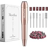 MelodySusie USB Nail Drill PC120I for Gentle Nail Prep | 20000RPM, Adjustable Speed, Forward/Reverse, Inline Control, Cuticle