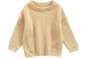 BEAUTOOLY Autumn Winter Warm Outfits Baby Girl Cute Long Sleeve Knitted Sweater Pullover Top