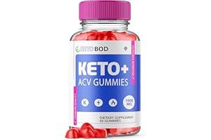 FUZE NATURALS Keto Bod KetoBod Keto ACV Gummies, Keto Bod Keto ACV Gummies 1000mg Apple Cider Vinegar KetoBod Keto ACV Vitamin B12 Supplement Women Men, Keto Body Ketobodz Keto ACV Advanced Formula (60 Gummies)