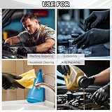 Sourcing Map Latex Industrial Gloves, Chemical Resistant, Anti-Slip, Large, view 7