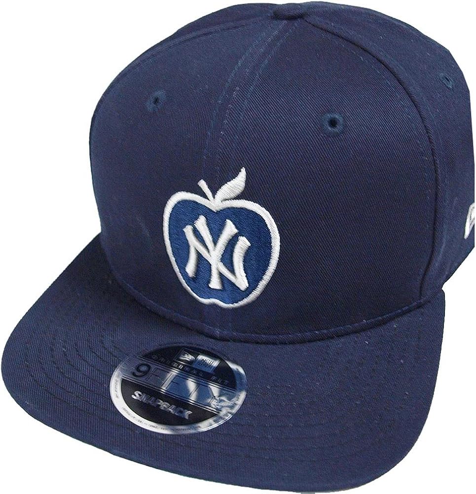New Era New York Yankees Navy Apple MLB Snapback Cap 9fifty Limited Edition Amazon.co.uk Clothing