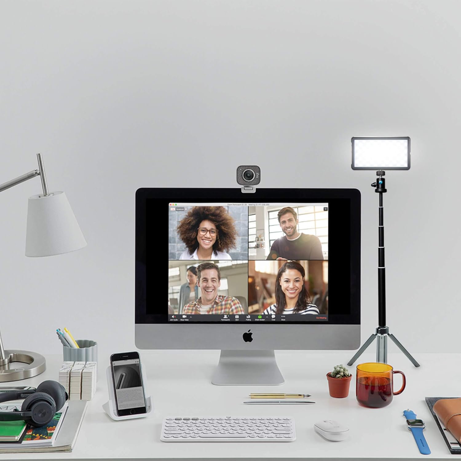 Lume Cube Broadcast Lighting Kit | Self Broadcasting and Live Streaming | Video Conferencing | Remote Working | Zoom Call Lighting: Computers & Accessories