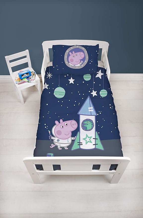peppa pig cot bedding