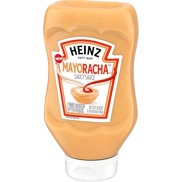 HEINZ MAYORACHA MAYONNAISE & SRIRACHA SAUCY SAUCE MIX, (16.6 OZ. BOTTLE)
