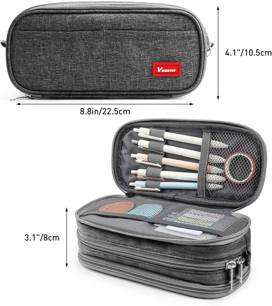 Estuche de lápices Gran capacidad Soporte para bolígrafos Bolsa Caja