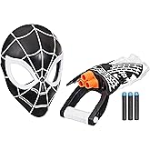 Spider-Man Marvel Symbiote Tri-Shot Blaster & Mask, Role Play Gauntlet & Mask for Costume Additions, Super Hero Toys for Kids Ages 5+