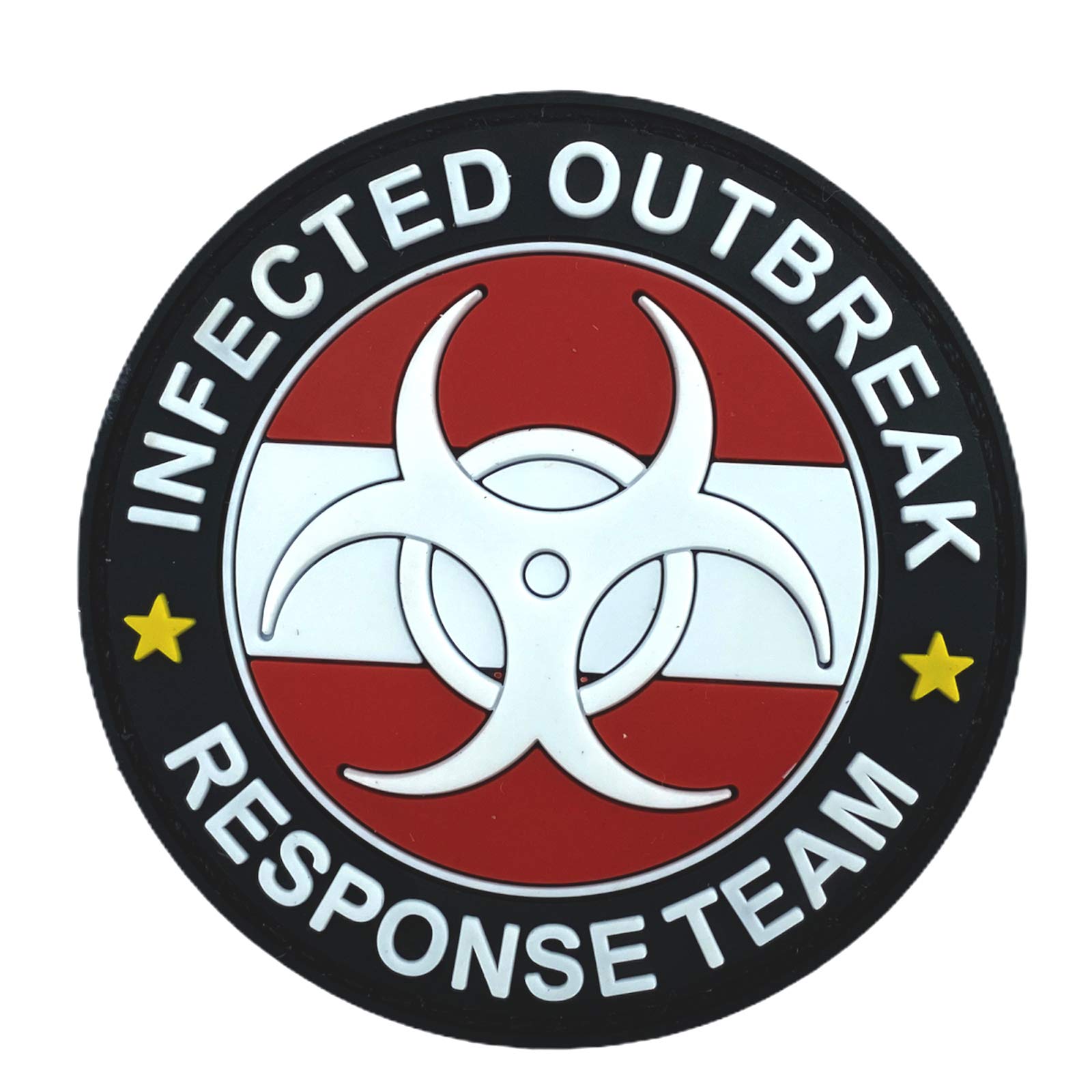 Austria Austrian Flag Infected Outbreak Response Team Glow in the Dark PVC Airsoft Morale Patch