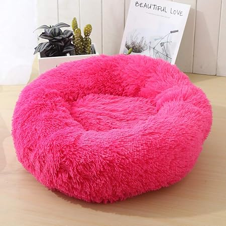 amazon fluffy dog bed