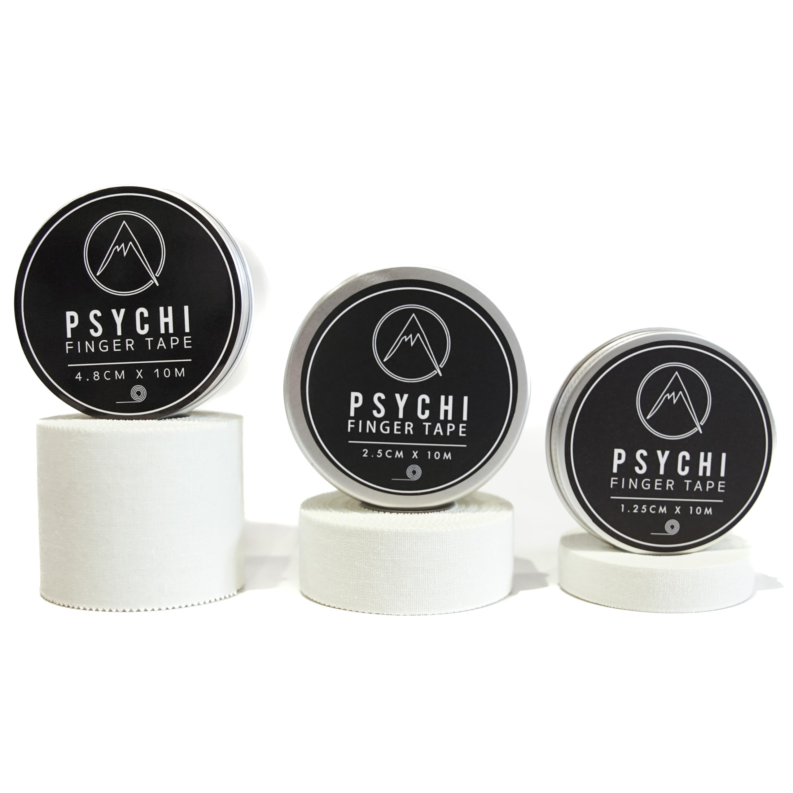 Psychi Sports Finger Tape For Rock Climbing Boxing Gymnastics Physio - White (5cm)