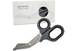 Trauma Shears – 7.5" Titanium-Coated Stainless Steel Bandage Scissors for Nurses, EMTs & Doctors | Professional Medical Shear