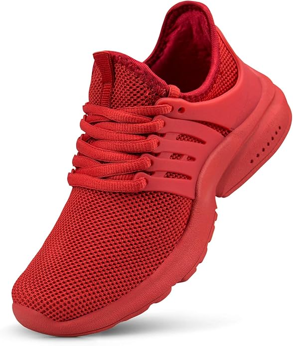 kids red tennis shoes