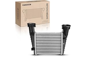 A-Premium Turbo Intercooler Compatible with 2004-2005 Volkswagen Passat L4 2.0L Turbocharged, Front Side, w/Automatic Trans