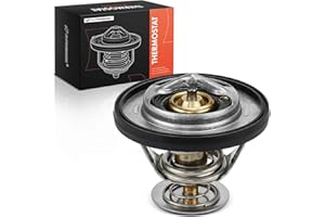 A-Premium Engine Coolant Thermostat with Seal Compatible with Dodge Challenger, Charger, Durango, Magnum & Jeep Commander, Gr