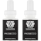 Pura & Antica Farmacista Home Scent Refill - Smart Home Air Diffuser - Up to 120-Hours of Luxury Fragrance per Refill - Household Essential - Safe - 2 Pack, Prosecco