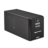 AmazonCommercial Pure Sinewave UPS Battery Backup Surge Protector Mini-Tower, 8 Outlets, AVR - 1000VA, 700W