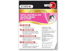 Zodiac Infestop for Cats 4KG and Under