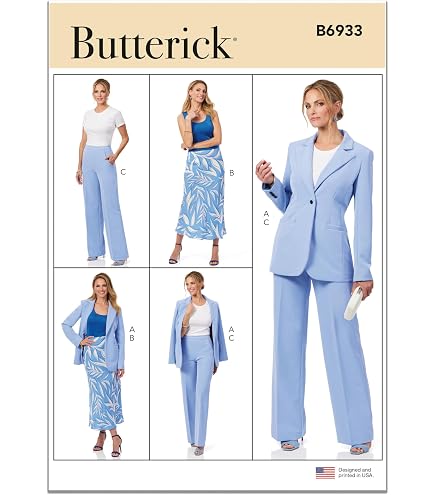 Patron De Couture Butterick Patterns B3039 Patrons De Petite Cheise, Haut, Tunique, Robe, Jupe Et Pantalon Pour Patron Manteau Femme Patron De Couture Butterick Patterns B3039 Patrons De Petite Cheise, Haut, Tunique, Robe, Jupe Et Pantalon Pour Patron Manteau Femme