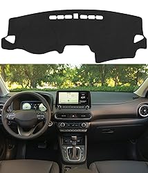 BIBLOZ Dash Cover for Hyundai Kona 2018-2023