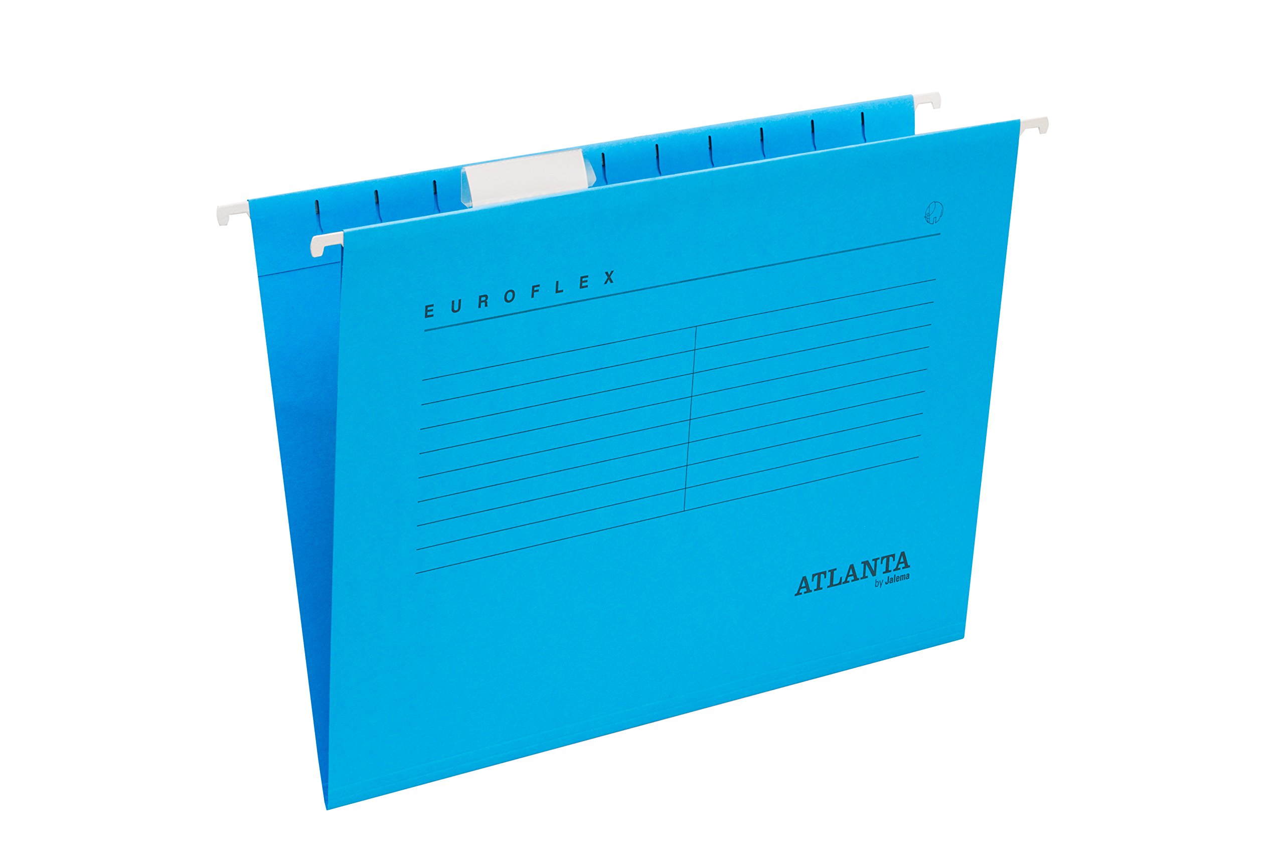 Jalema Euroflex 2652742600 Suspension Files DIN A4 Sides Open Sides FSC®-Certified Pack of 25 Blue
