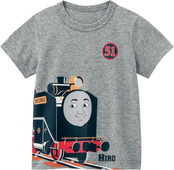Amazon ベルメゾン きかんしゃトーマス Tシャツ ボーイズ 半袖 綿100 Tシャツ カットソー Tシャツ カットソー 通販