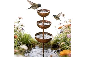 Rain Catcher - Plant Support Metal Garden Ornament, Metal Decorative Garden Stake Outdoor Garden Ornament Plant Support Stake