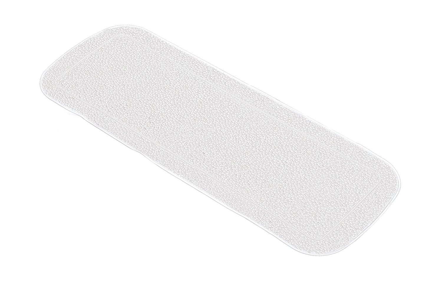 Kleine Wolke Java Plus Bath mat, White, 36 x 92 cm
