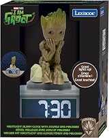 LEXIBOOK Marvel Groot Nightlight Alarm Clock Sounds Backlit LCD Grey view 4