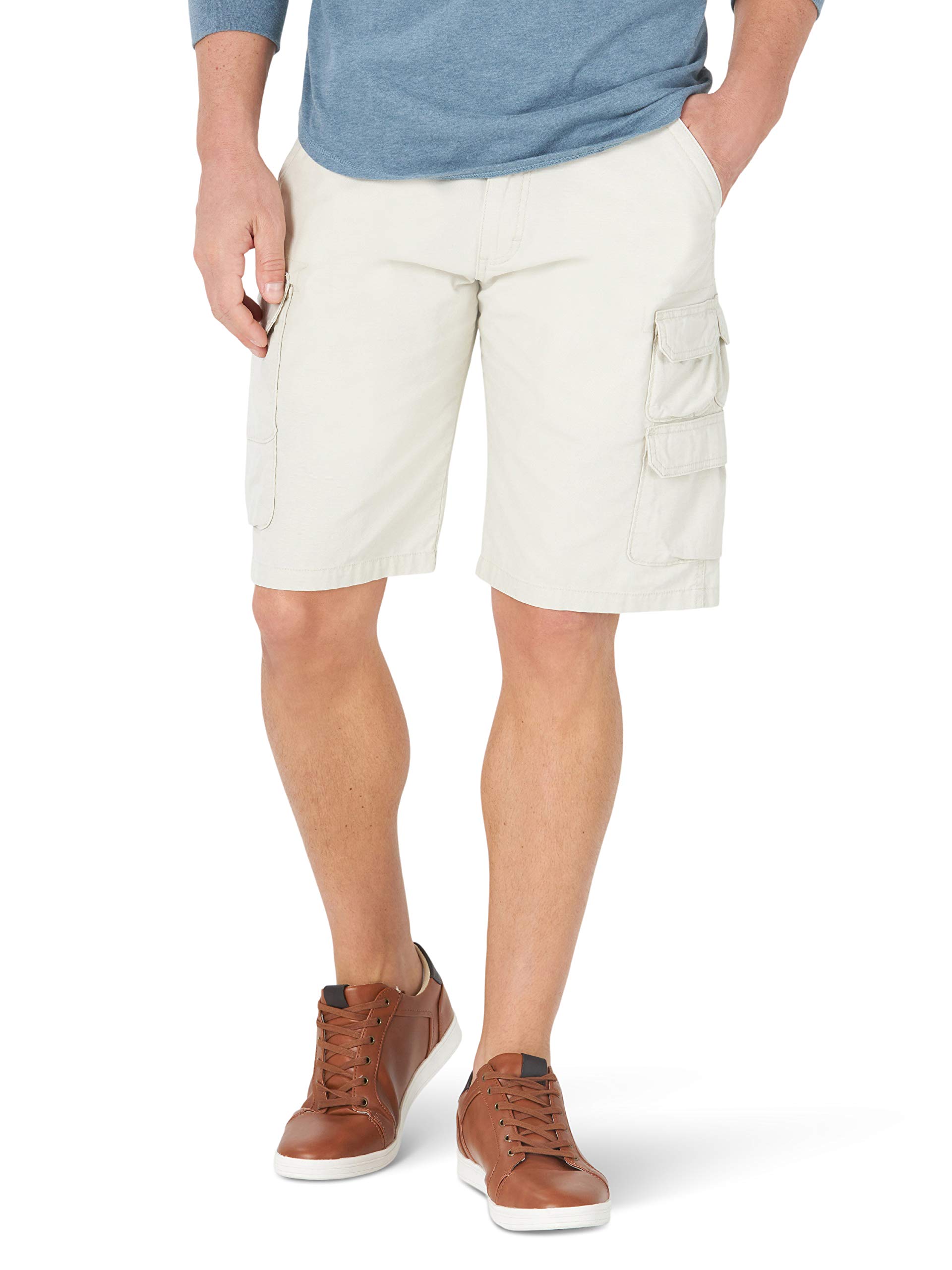 Stretch Twill Cargo Shorts, Pelican, 48 Image
