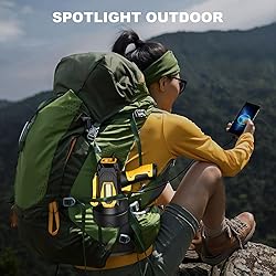 MIXILIN Rechargeable Spotlight 90,000 Lumens, Super