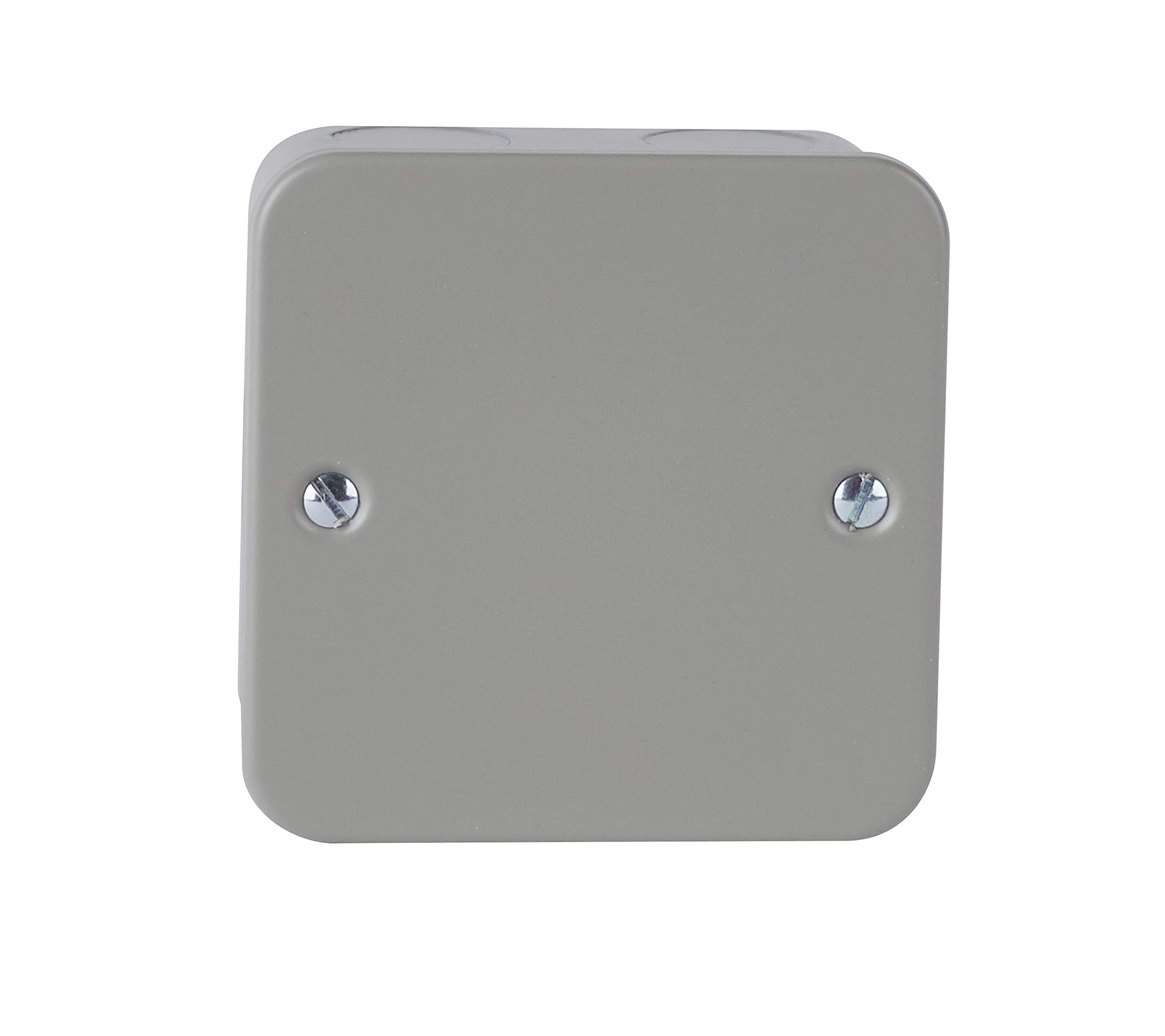 Schneider Electric Exclusive Metal Clad - Single Blank Plate, GMCB1, Grey, Pack of 10