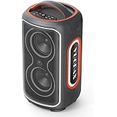Portable Bluetooth Speaker, 240W Peak Powerful Loud Sound Party Speakers Bluetooth Wireless, Bass Boost/24H Playtime/Fast Charge/RGB Lights/TWS/ IP65 Waterproof Outdoor Speaker for Party, Beach