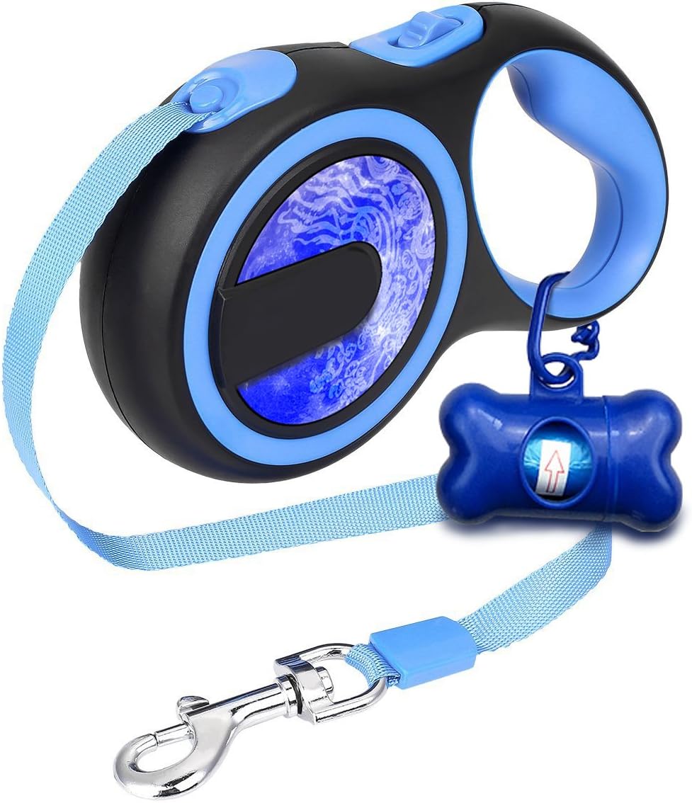 lightweight retractable dog leash