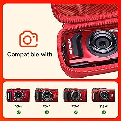 LTGEM Case Compatible with OM SYSTEM Tough TG-7