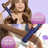 OBEST Cordless Hair Straightener 2 in 1 Travel Flat Iron 210C 3 Levels view 3