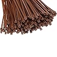 Mini Skater 4 Inch Multi-Color Multi-Purpose Nylon zip Ties (4 inch, 200pcs Brown)