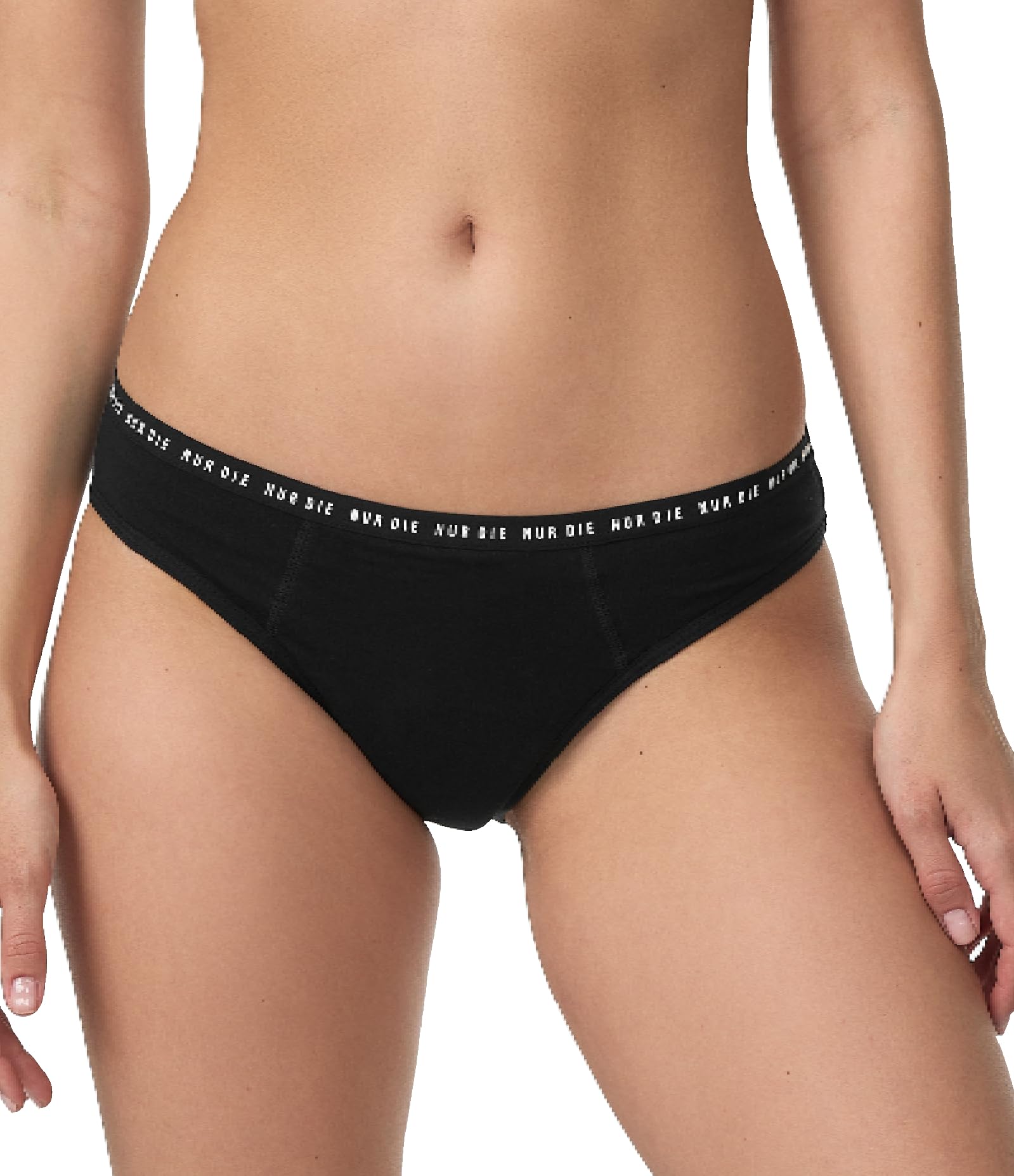 Nur Die Panties Everything Regulated Normal Bleeding Period Underwear Organic Cotton Washable & Absorbent Menstrual Underwear Women 36-38