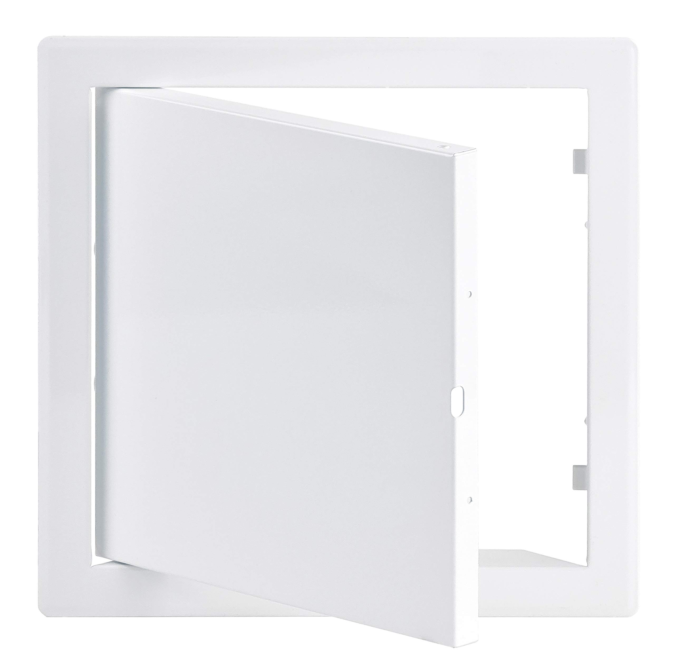Steinberg14 White 20x20 cm / 8x8 inch Metal Access Panel - Access Door - Inspection Flap