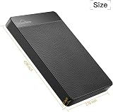 UnionSine External Hard Drive 500GB Ultra Slim USB 3.0 HDD view 3