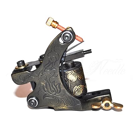 Machine Gun De Tatouage Professionnel Sombre Fleur Tribal