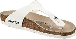 Birkenstock Gizeh, Unisex - Adults Sandals, White