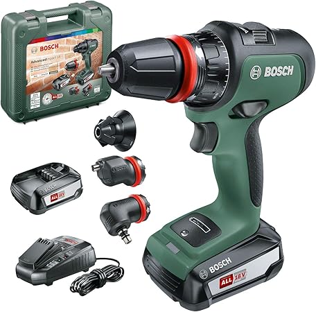 Bosch 06039b5103 Perceuse Visseuse A Percussion Advancedimpact 18 2 Batteries Systeme 18v Avec Accessoires Dans Une Boite En Carton Amazon Fr Bricolage