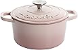 Crock-Pot Artisan Round Enameled Cast Iron Dutch Oven, 5-Quart, Pink Blush