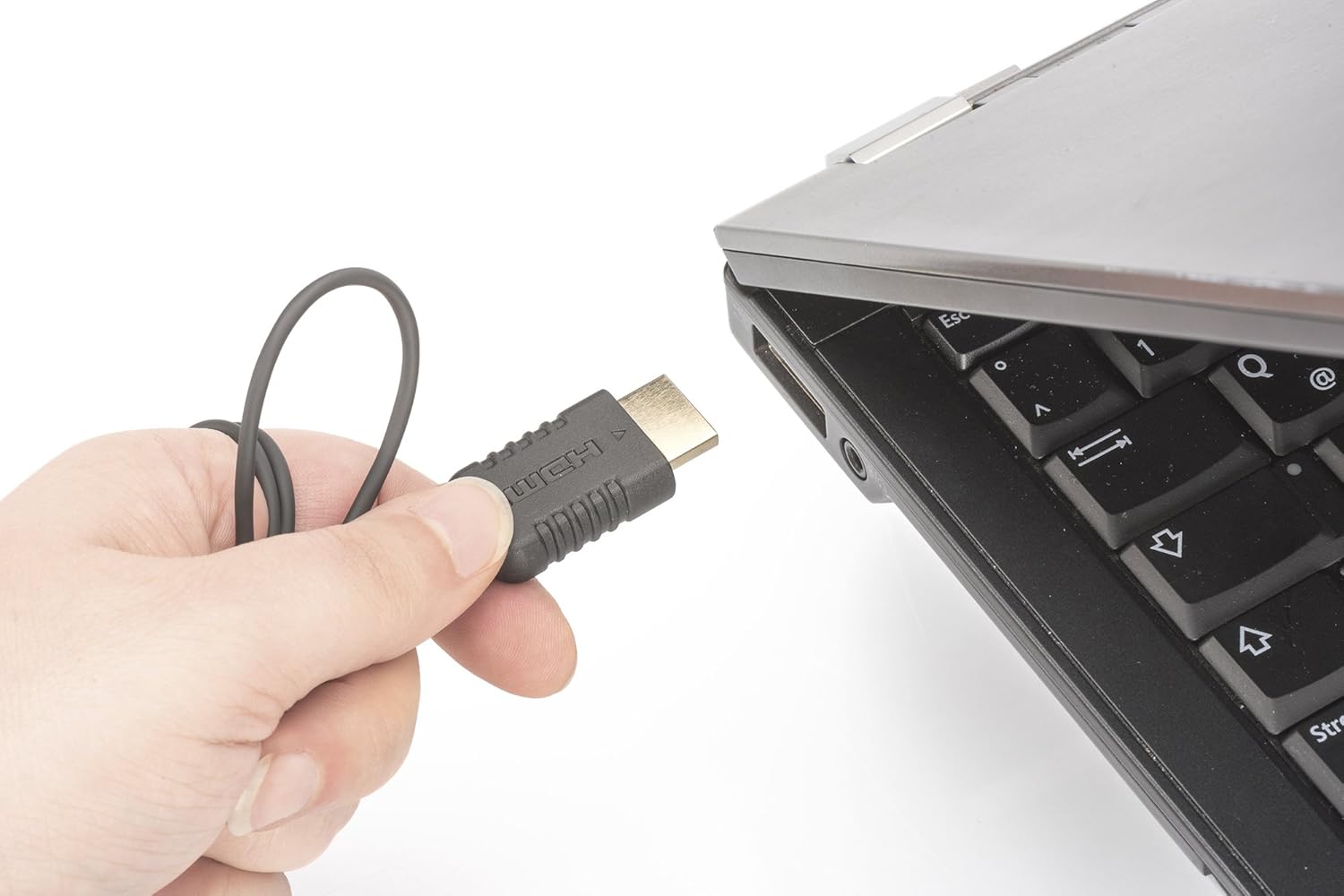 DIGITUS HDMI High Speed HighFlex connection cable, Type A to Type A, 2 m, UltraHD 4k/30Hz - Image 3