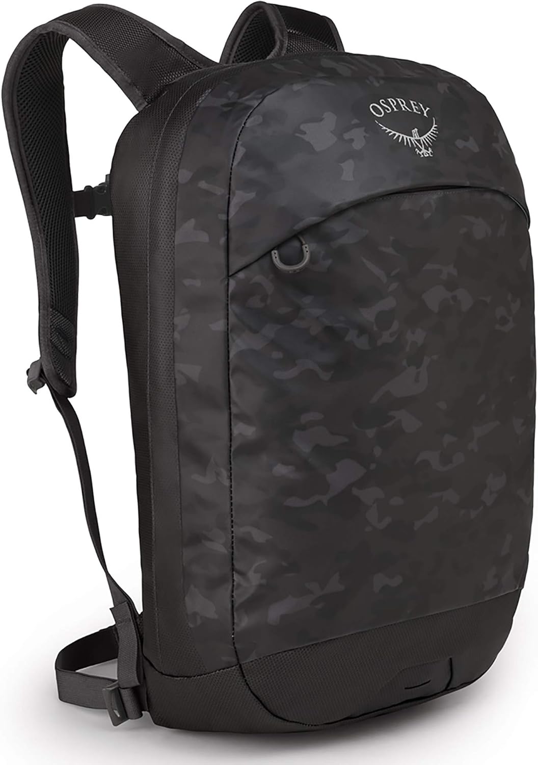 Osprey Transporter Panel Loader Laptop Backpack, Camo Black, One Size