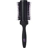 Wet Brush Volumizing Round Brush for Fine to Medium Hair - Salon Blow-Out, Less Pain &amp; Breakage, Lightweight Boar Bristle Detangles &amp; Removes Knots